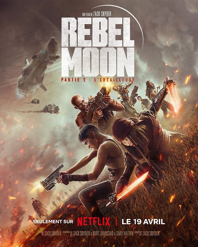 Rebel Moon - Partie 2 : L'Entailleuse - Affiches