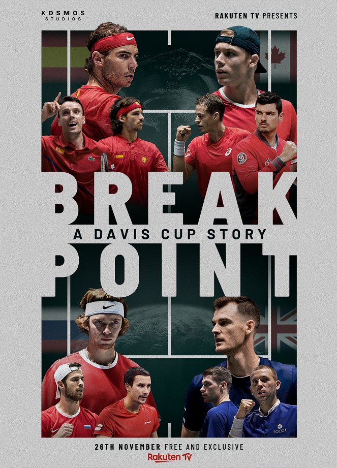 Break Point: a Davis Cup Story - Posters