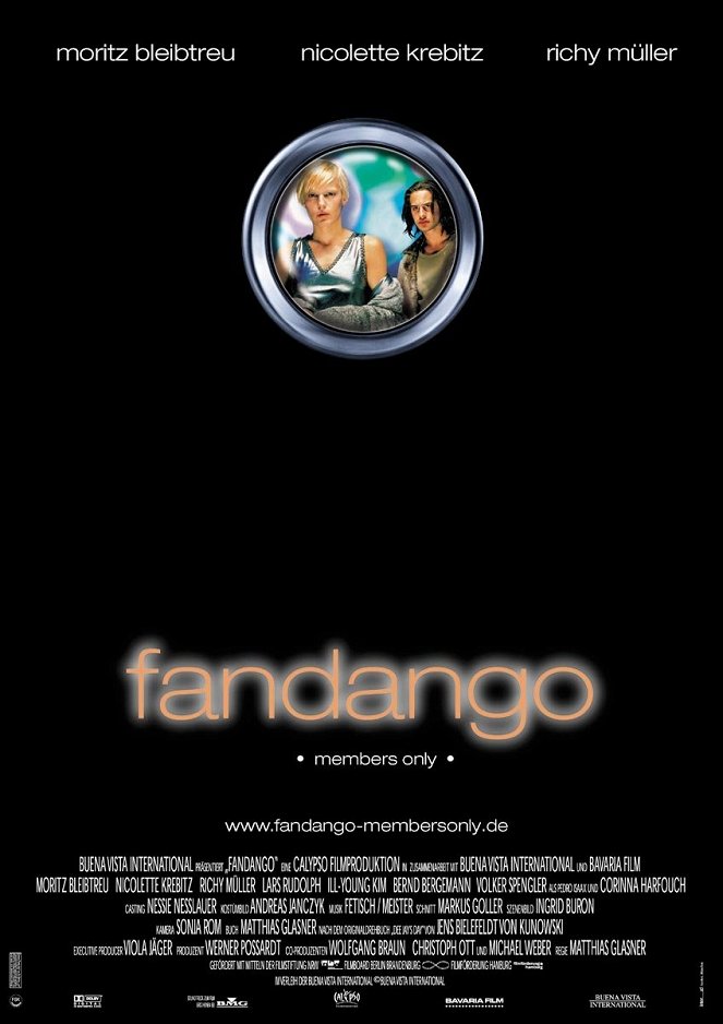 Fandango - Belépés csak klubtagoknak! - Plakátok