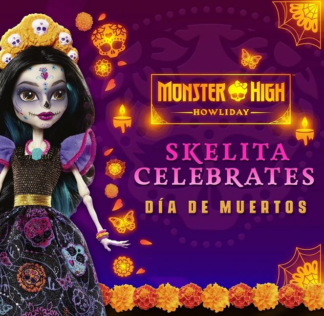 Monster High: Skelita Celebrates Día de Muertos - Plagáty