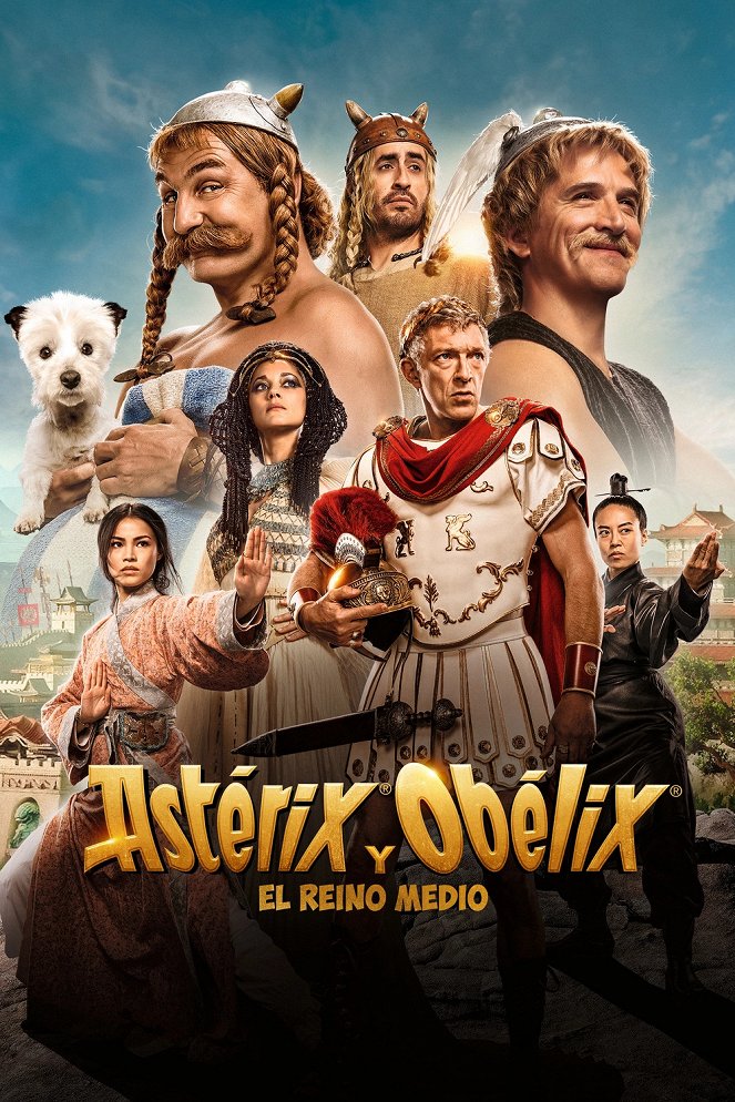 Asterix y Obelix: El reino medio - Carteles