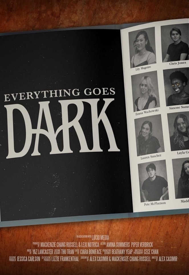 Everything Goes Dark - Affiches