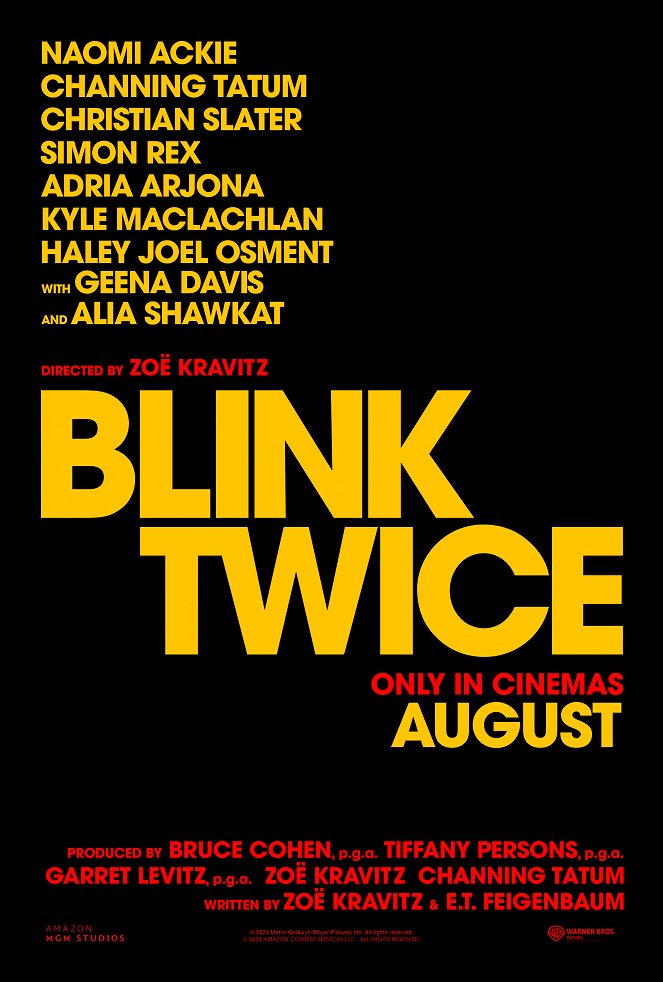 Blink Twice - Posters