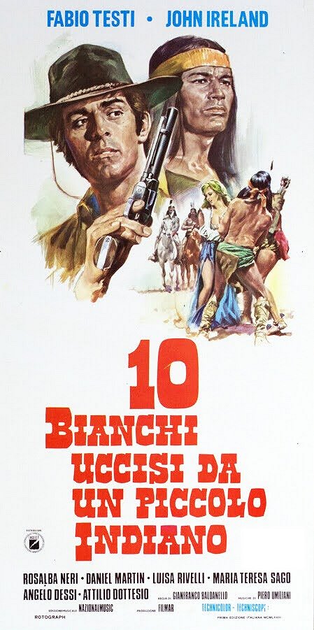 Dieci bianchi uccisi da un piccolo indiano - Posters