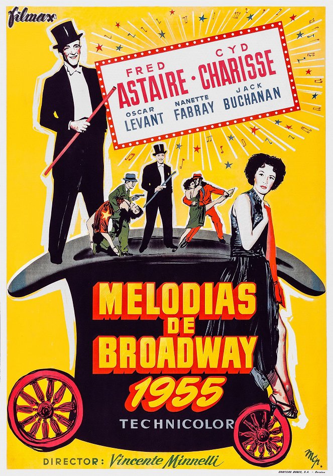 Melodías de Broadway 1955 - Carteles