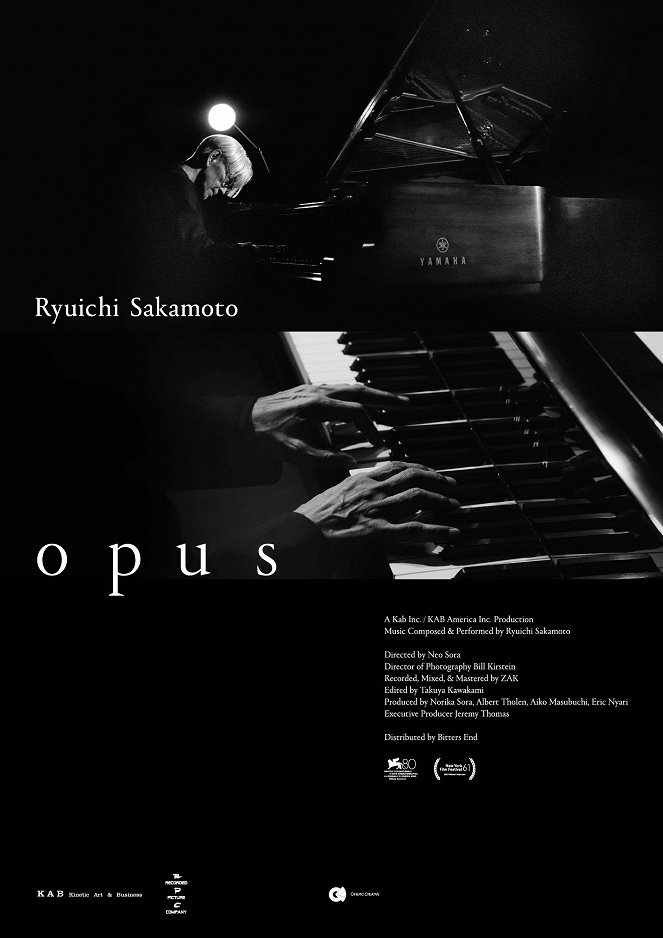 Opus - Ryuichi Sakamoto - Plakate