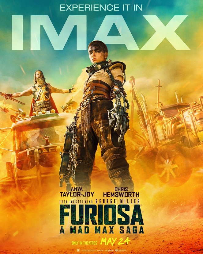 Furiosa - Történet a Mad Maxből - Plakátok