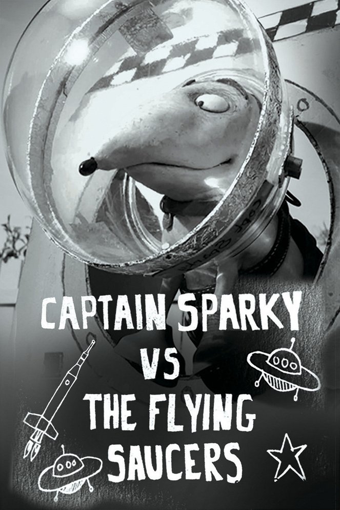 Captain Sparky vs. The Flying Saucers - Plakaty