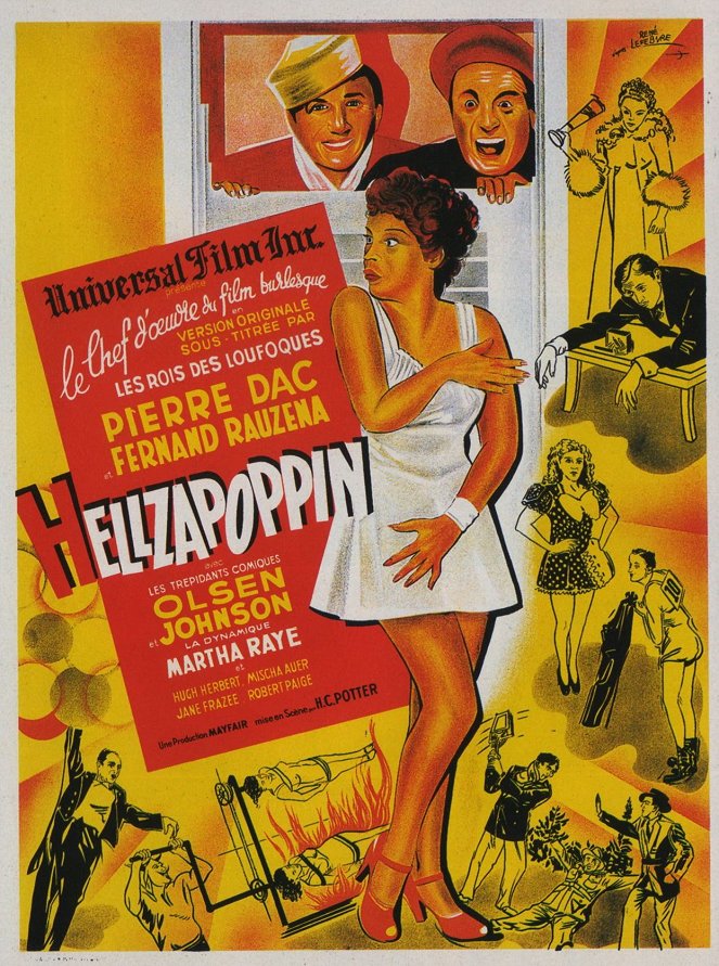 Hellzapoppin' - Affiches