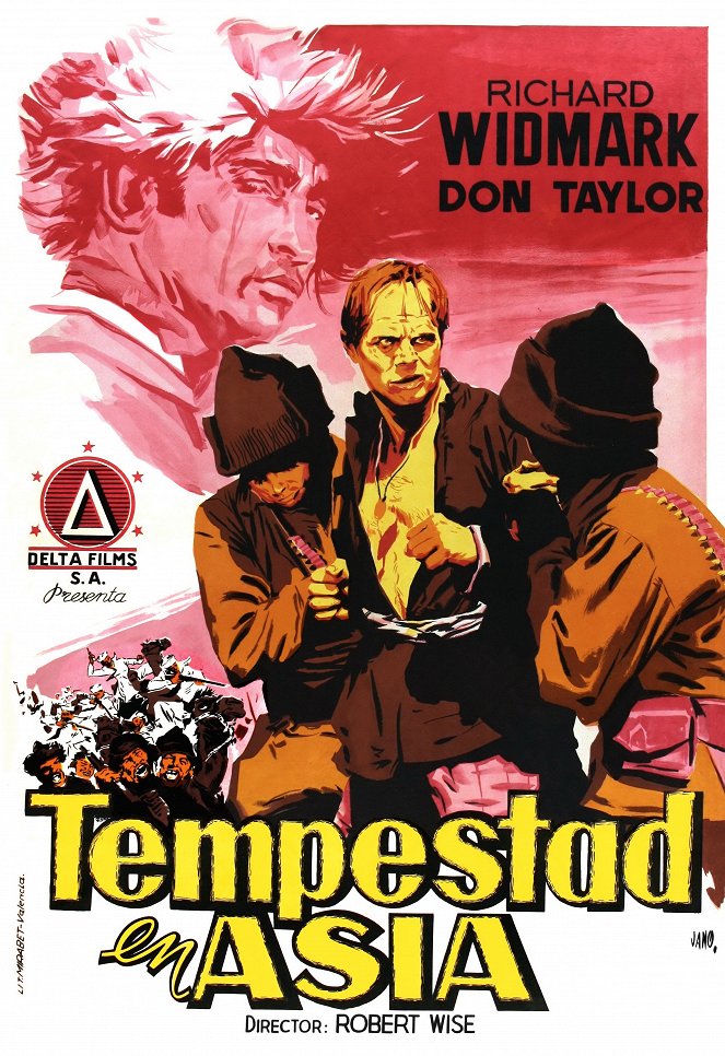 Tempestad en Asia - Carteles