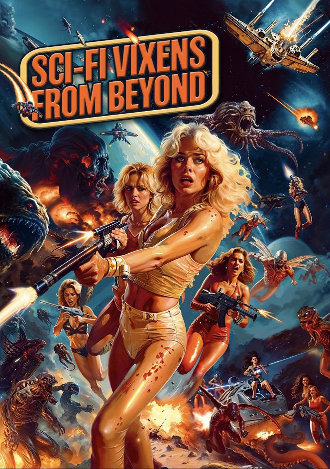 Sci-Fi Vixens from Beyond - Plakate