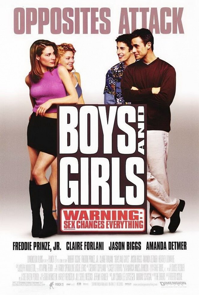 Dziewczyny i chłopaki - Plakaty
