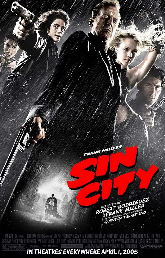 Sin City (Ciudad del pecado) - Carteles
