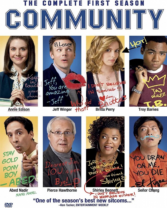 Community - Community - Season 1 - Plakaty