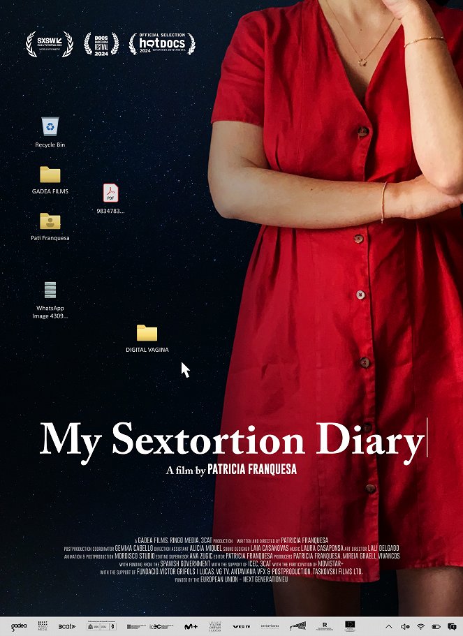 Diario de mi sextorsión - Plakáty