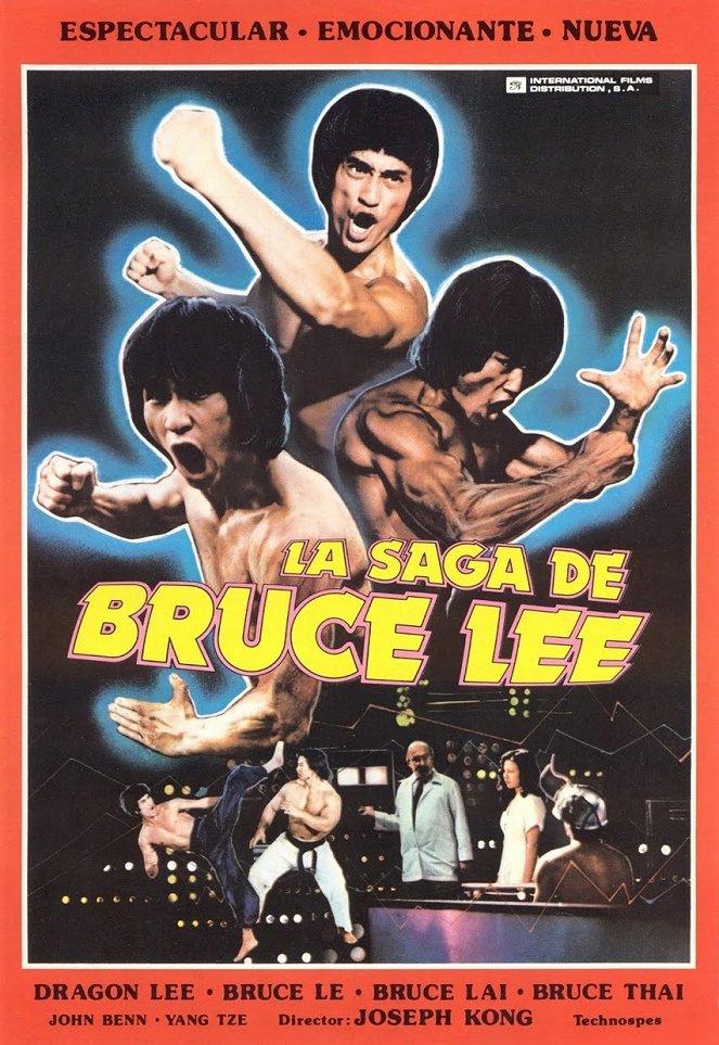 La saga de Bruce Lee - Carteles