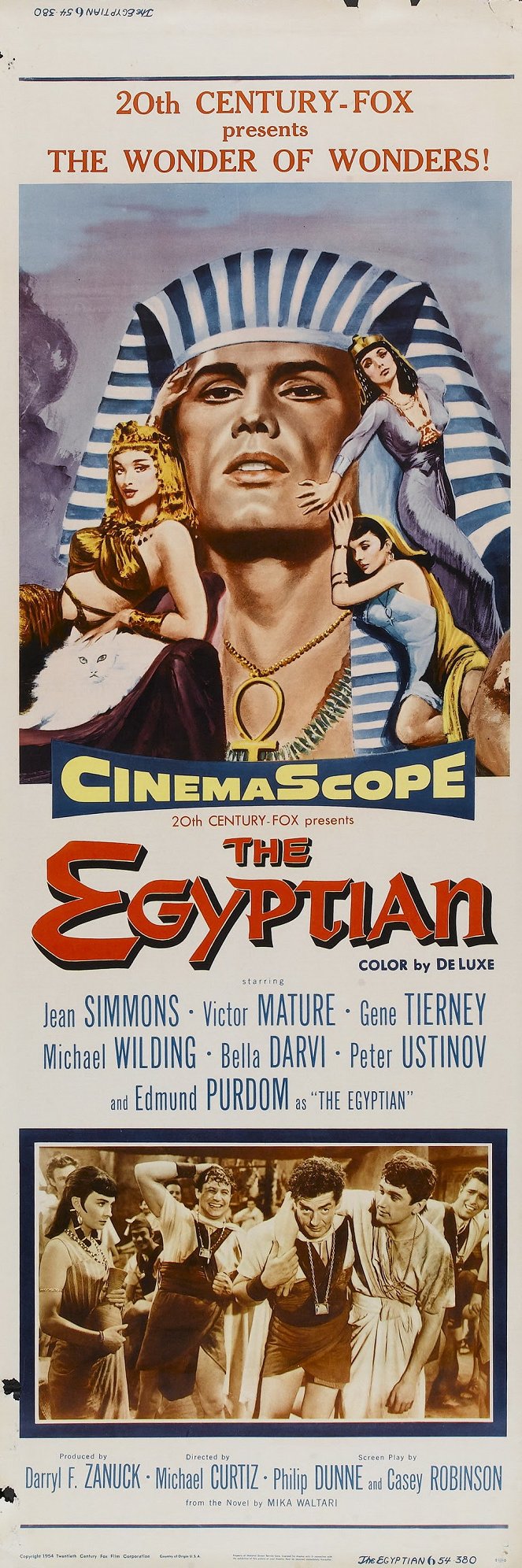 Egypťan Sinuhet - Plakáty
