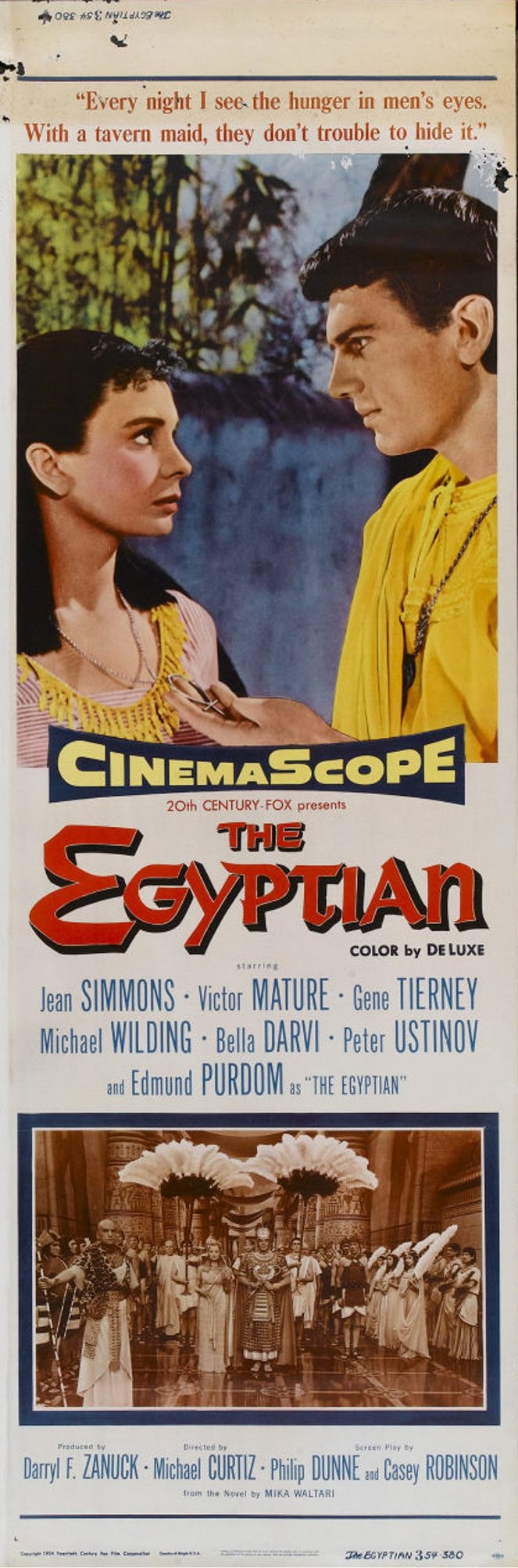 Sinuhe der Ägypter - Plakate