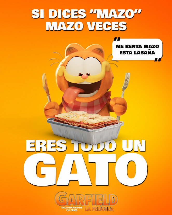 Garfield: La película - Carteles