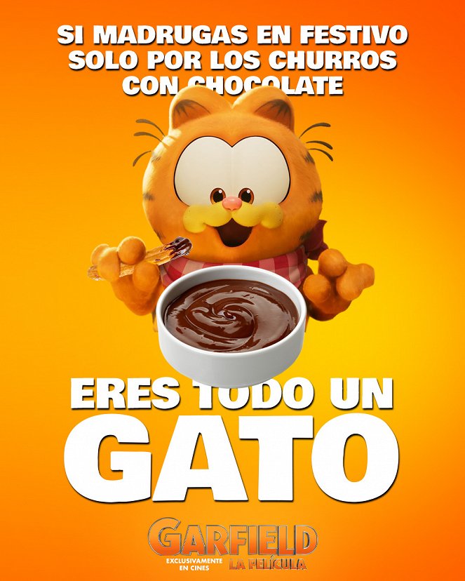 Garfield: La película - Carteles