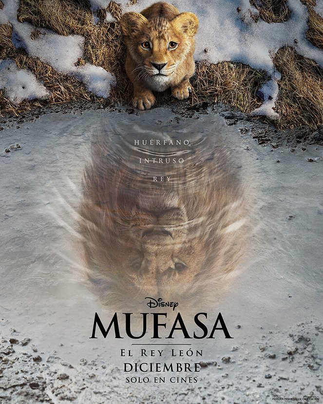 Mufasa. El rey león - Carteles
