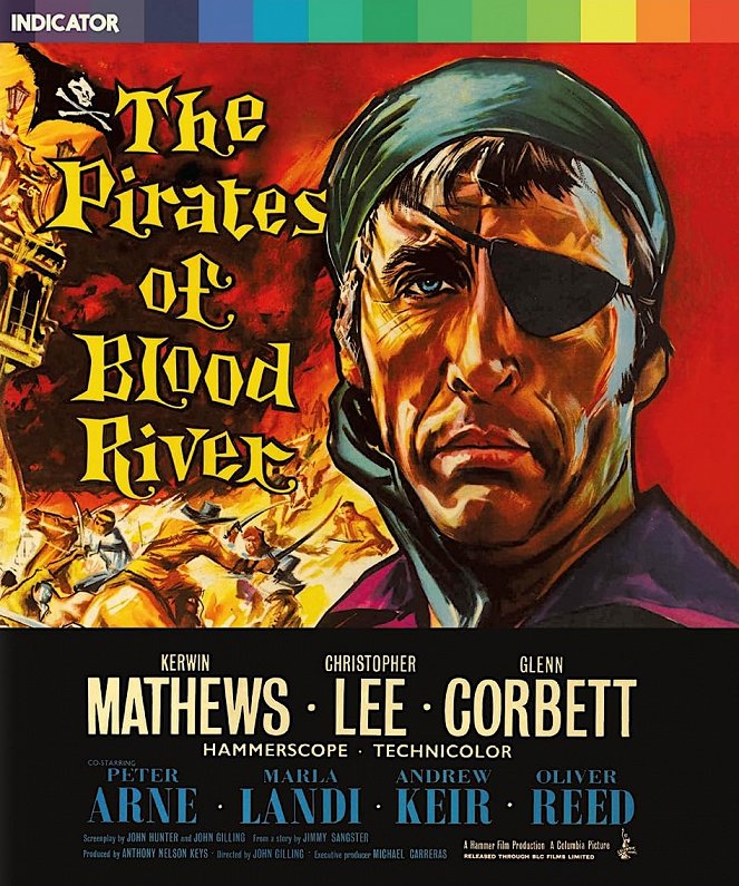 The Pirates of Blood River - Plakaty