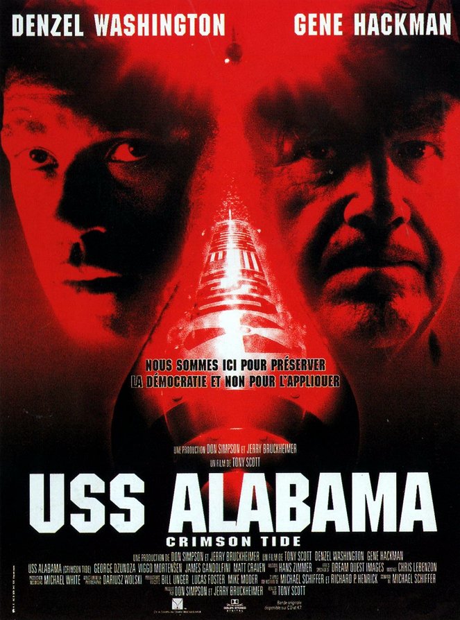USS Alabama - Affiches