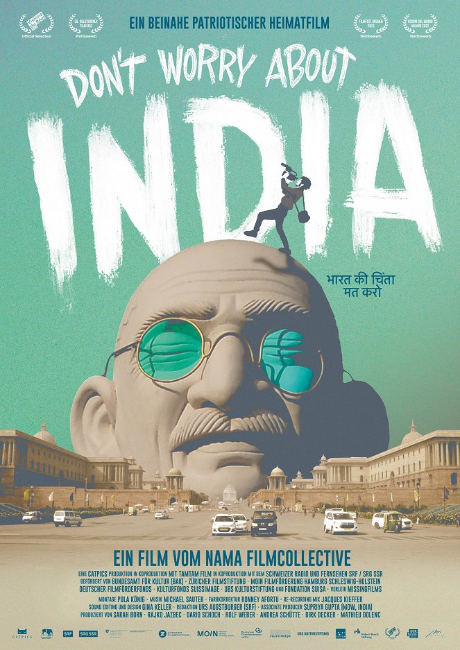 Don't Worry About India - Plakate