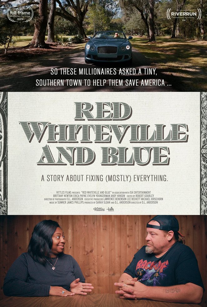 Red, Whiteville, and Blue - Affiches