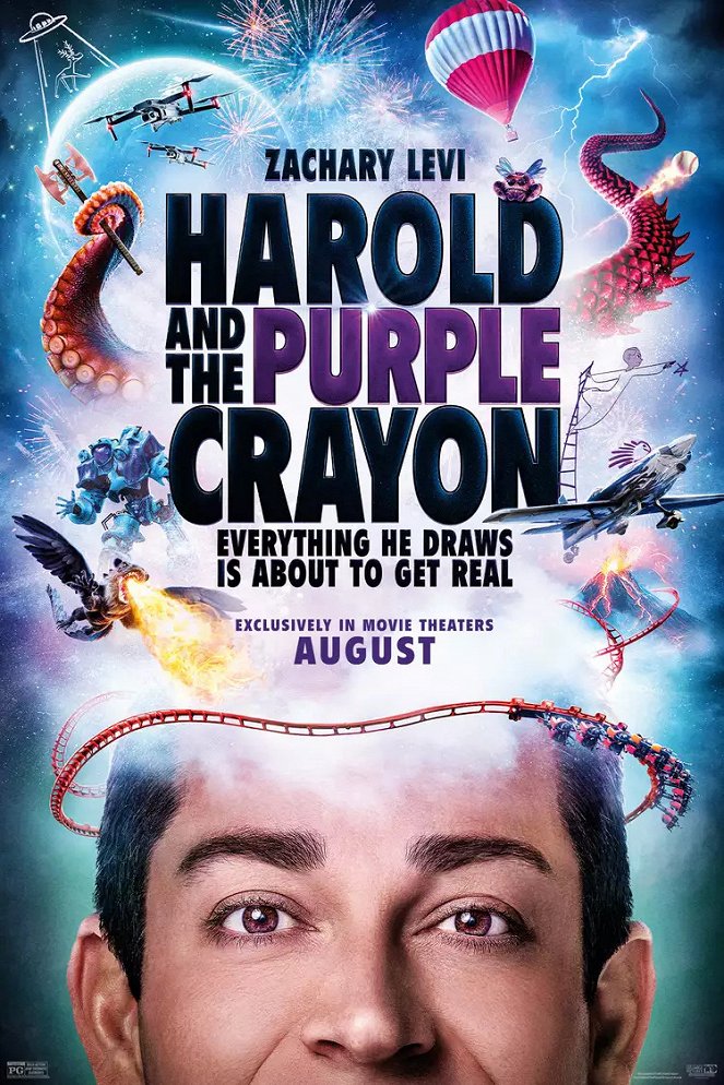 Harold and the Purple Crayon - Cartazes