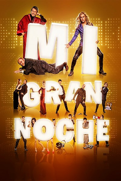 Mi gran noche - Posters