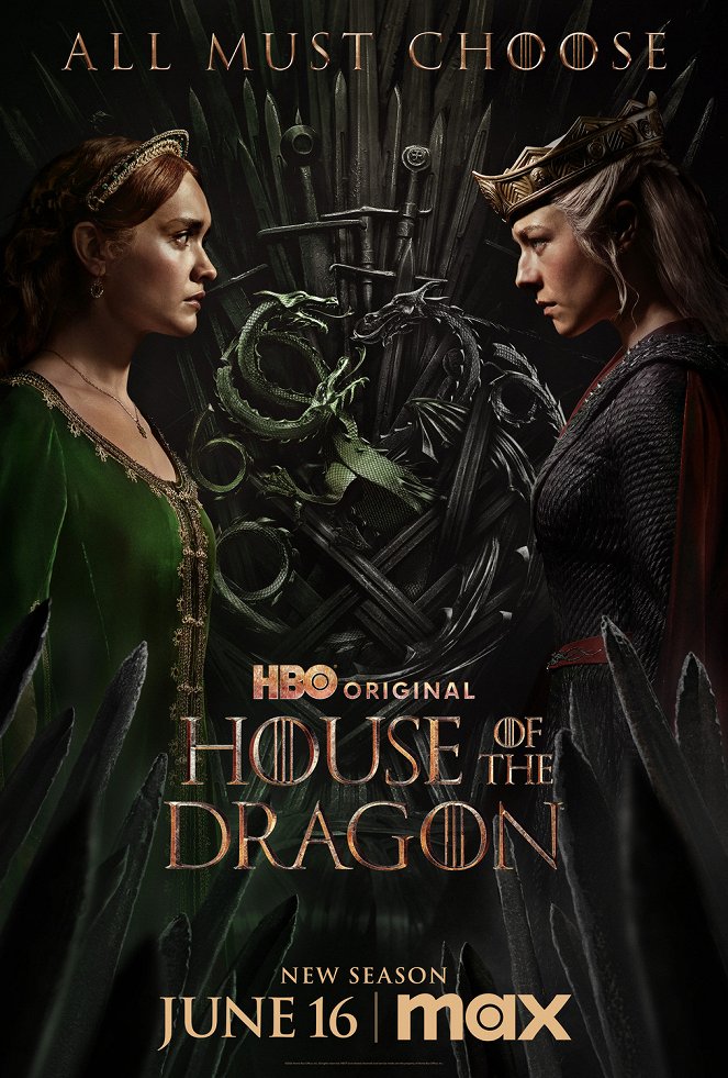 La maison du Dragon - La maison du Dragon - Season 2 - Affiches