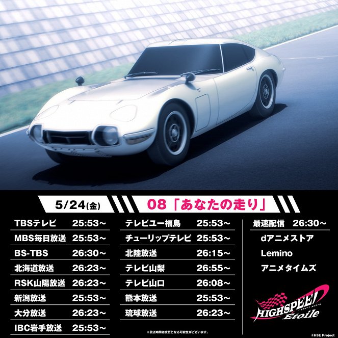 Highspeed Etoile - Your Driving - Posters