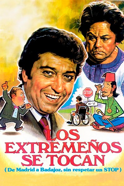 Los extremeños se tocan - Affiches
