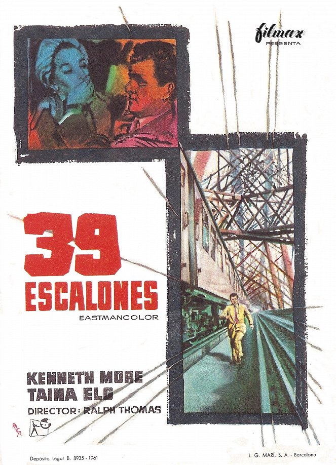 39 escalones - Carteles