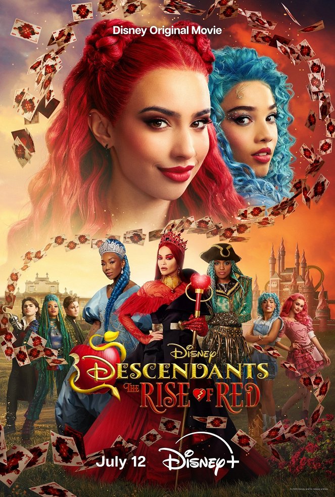 Descendants : L'Ascension de Red - Affiches