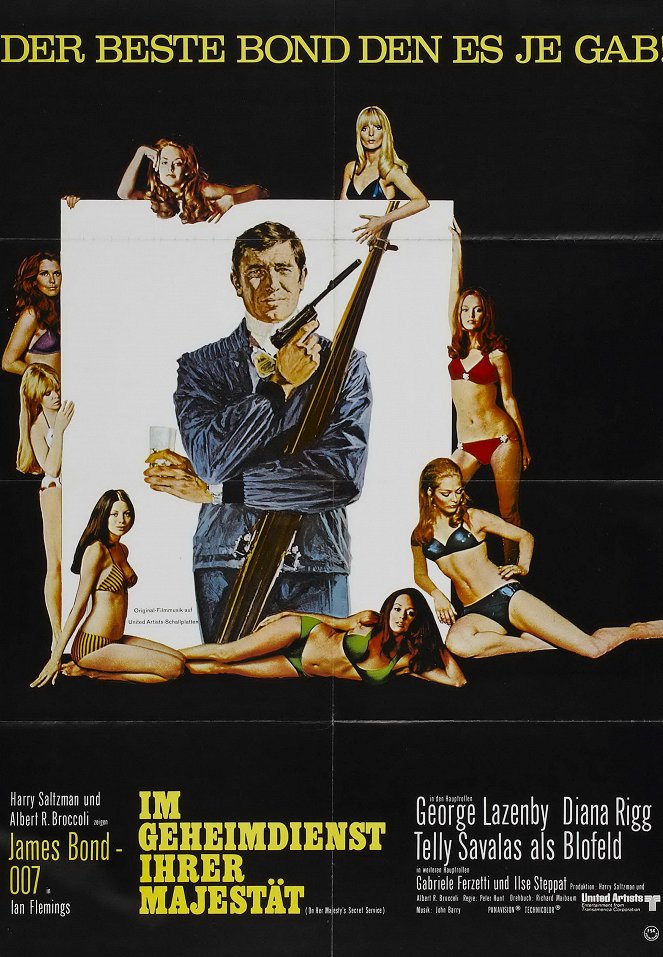 James Bond - Im Geheimdienst Ihrer Majestät - Plakate