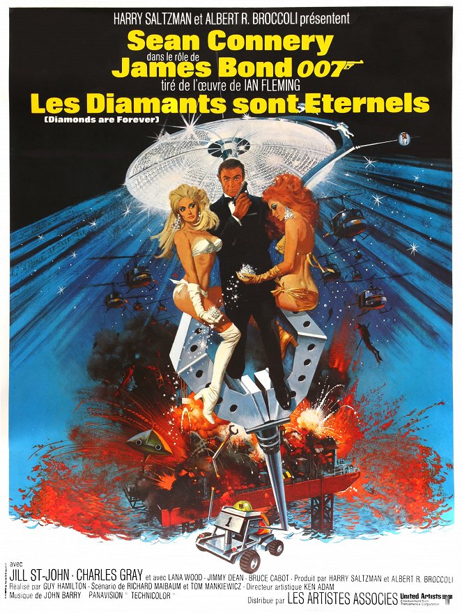 Les Diamants sont éternels - Affiches