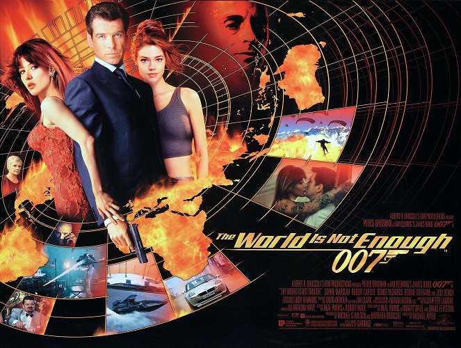 007 - O Mundo Não Chega - Cartazes