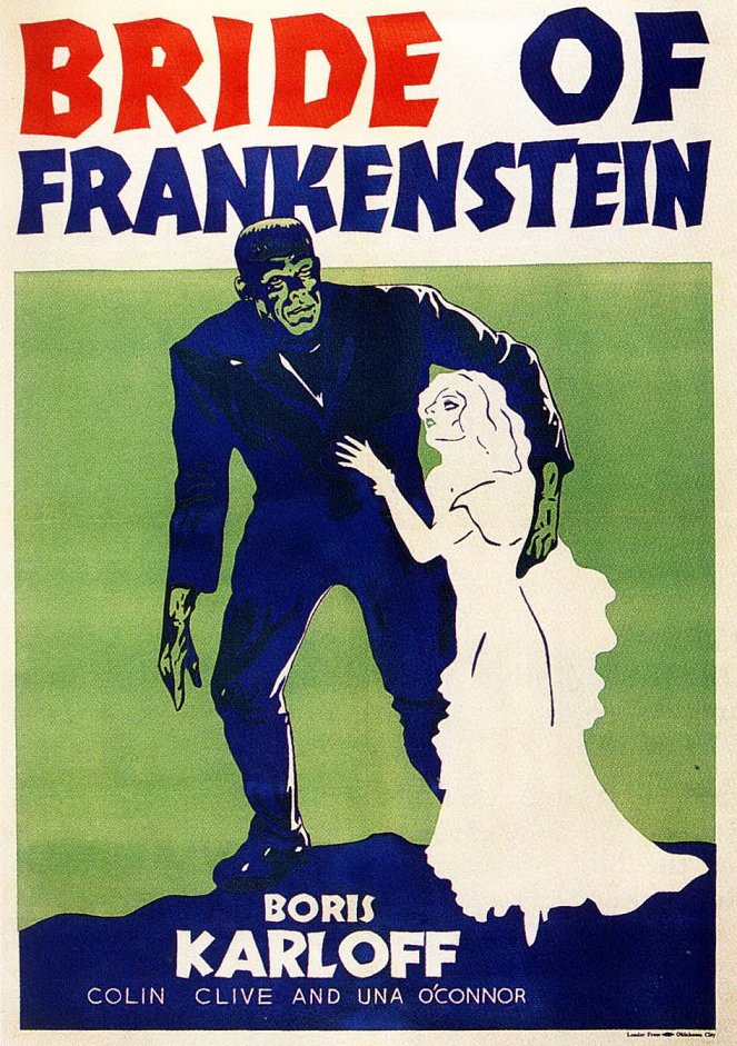 La novia de Frankenstein - Carteles