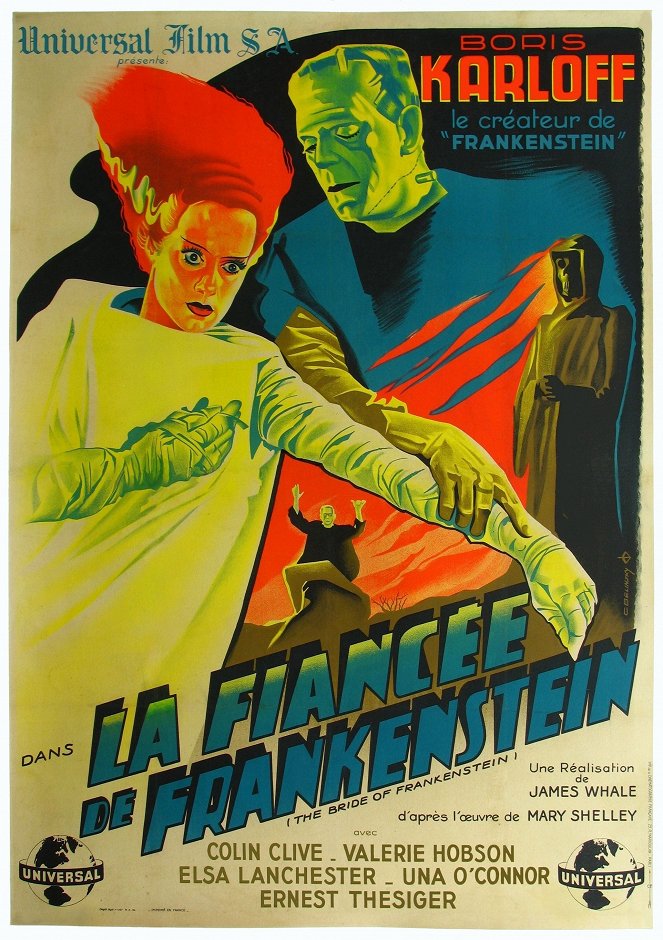 La Fiancée de Frankenstein - Affiches