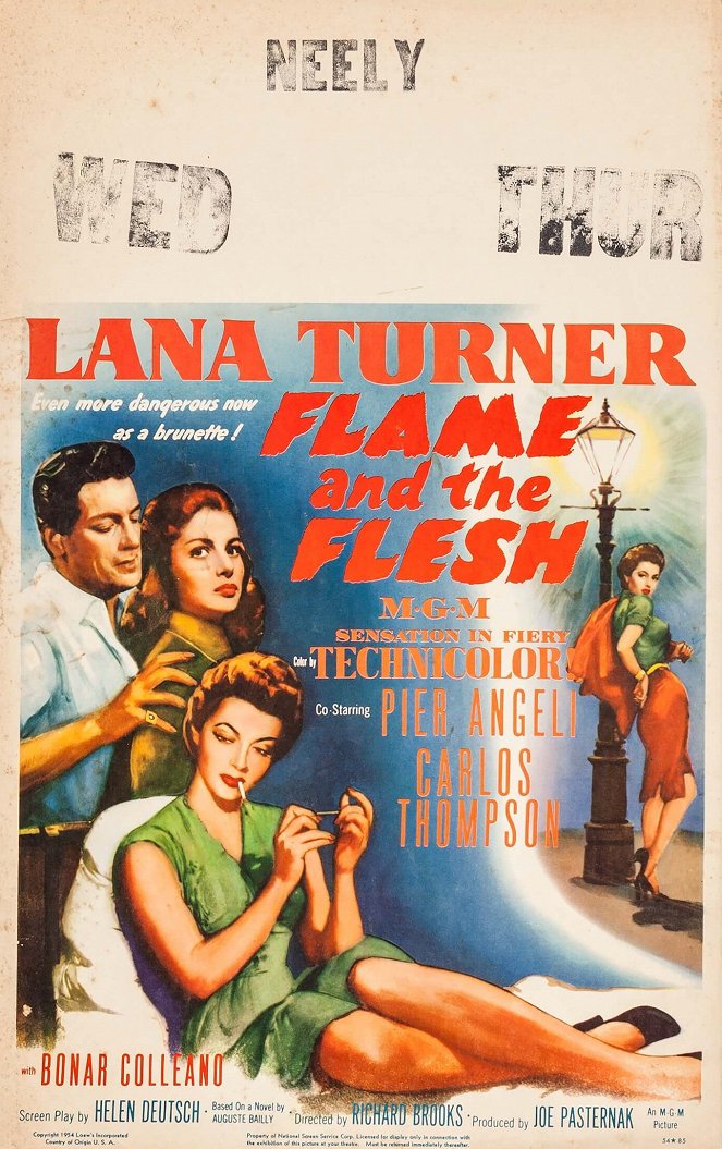 The Flame and the Flesh - Affiches