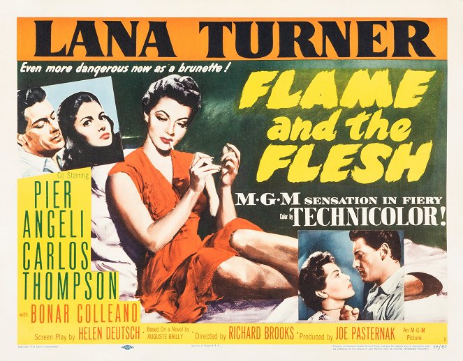 The Flame and the Flesh - Affiches