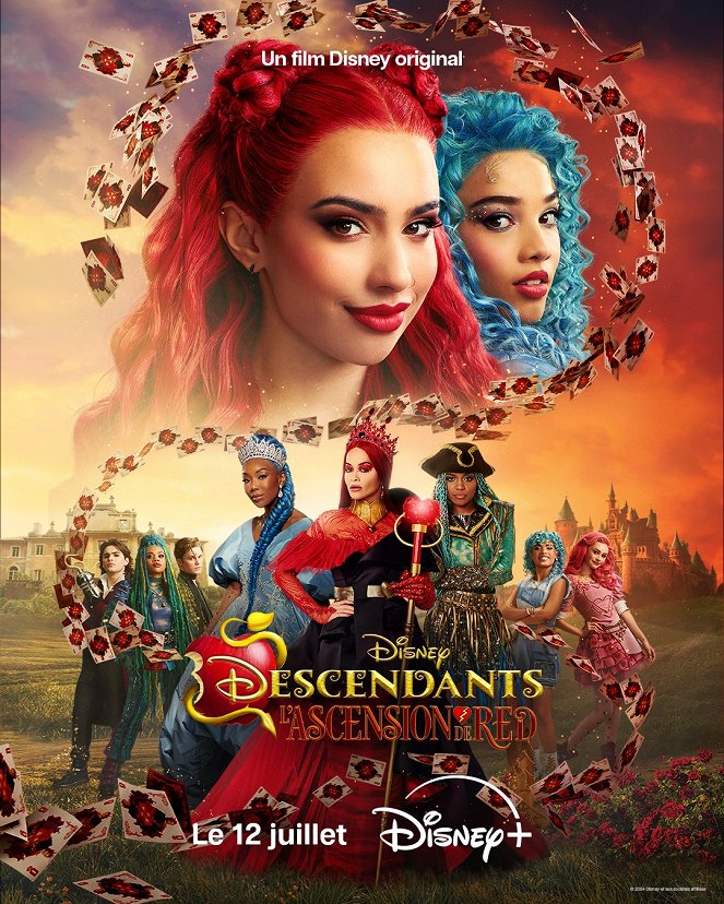 Descendants : L'Ascension de Red - Affiches