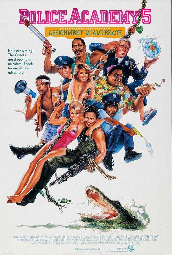 Police Academy 5: Assignment: Miami Beach - Posters