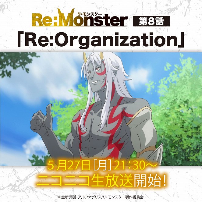 Re:Monster - Re:Organization - Plakate