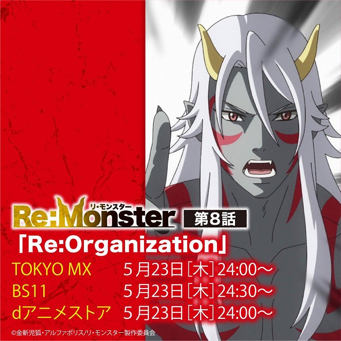 Re:Monster - Re:Organization - Posters