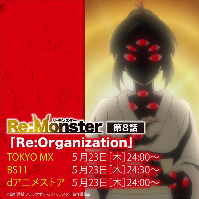 Re:Monster - Re:Organization - Plagáty