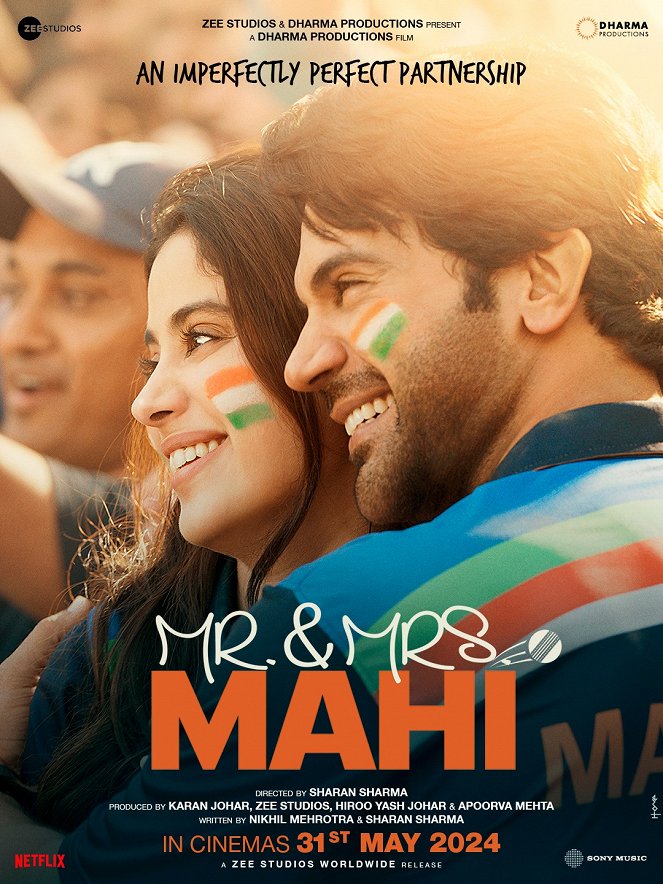 Mr. & Mrs. Mahi - Posters