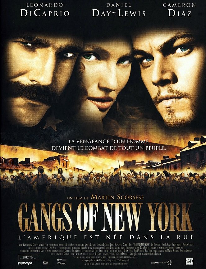 Les Gangs de New York - Affiches